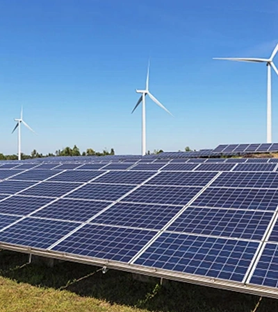 Обслуживание солнечных панелей