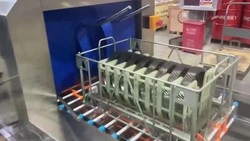 Туннельная мойка для шестерен