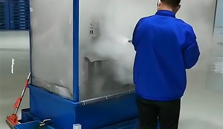 Пароочистка внутренних частей промышленного оборудования